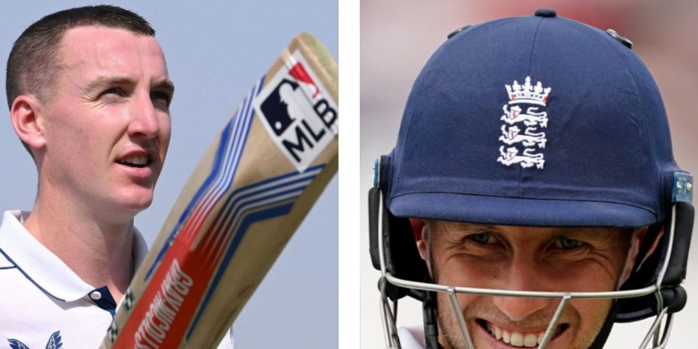 England batters Harry Brook and Joe Root