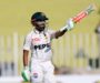 England’s progress halted by Saud Shakeel century