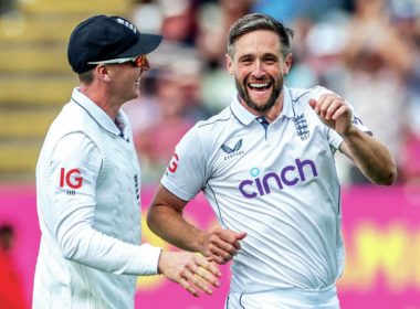 England bowler Chris Woakes