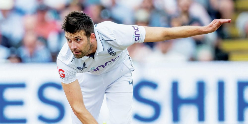 England paceman Mark Wood