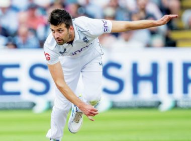 England paceman Mark Wood