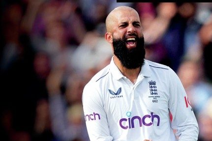 England's Moeen Ali